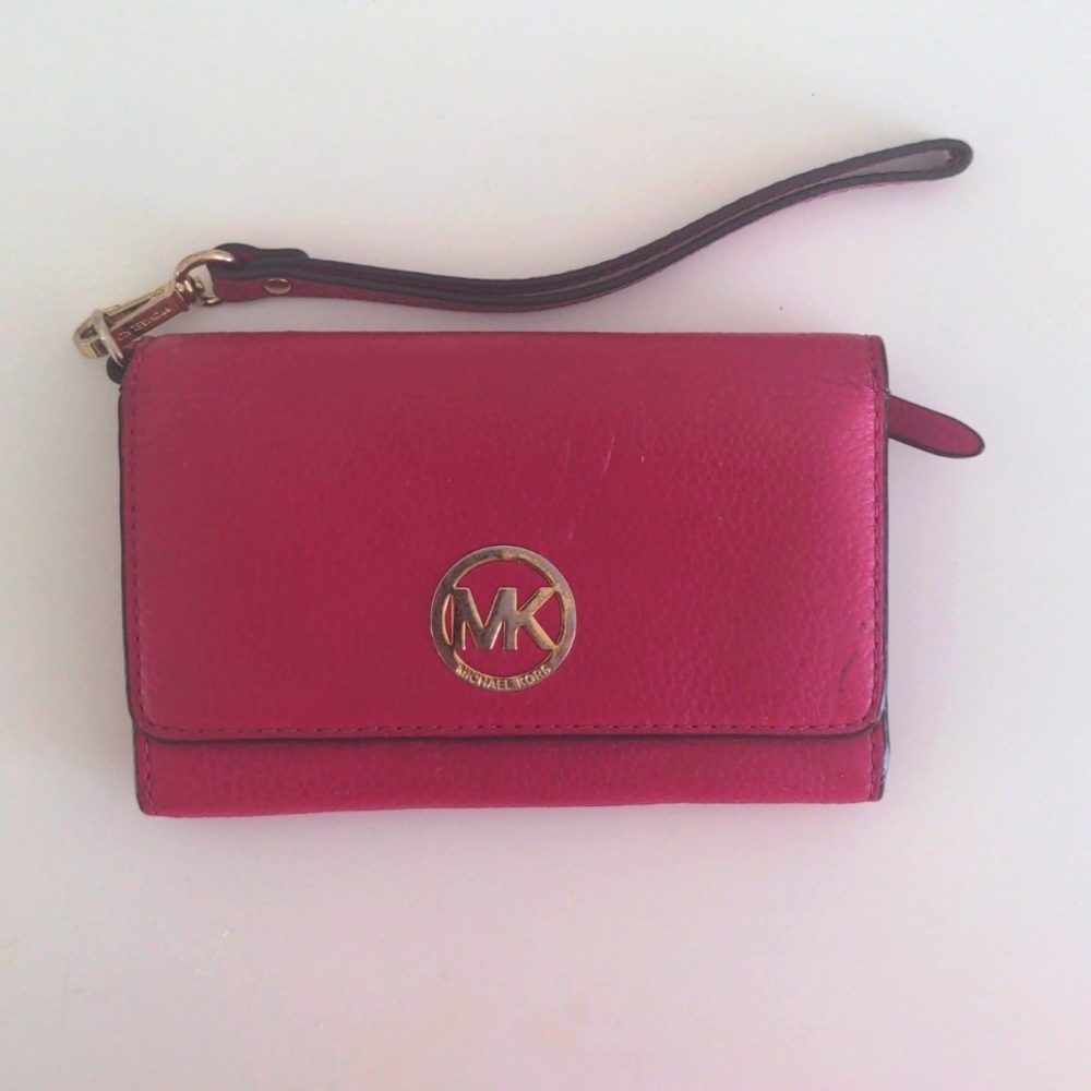 Large Michael Kors Trifold Wallet